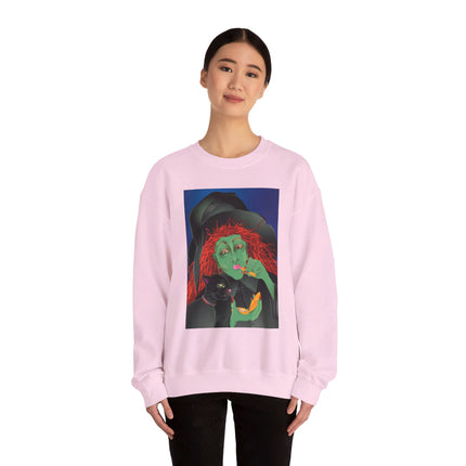 Mirror, Mirror A Witch's Touch Women’s Unisex Heavy Blend™ Crewneck Sweatshirt