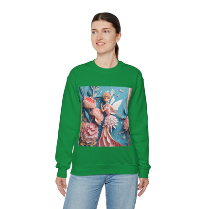 Peony Fairy Unisex Heavy Blend™ Crewneck Sweatshirt