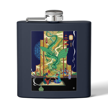 Celestial Dragon Gathering Flask – Mythic Majesty & Timeless Tradition