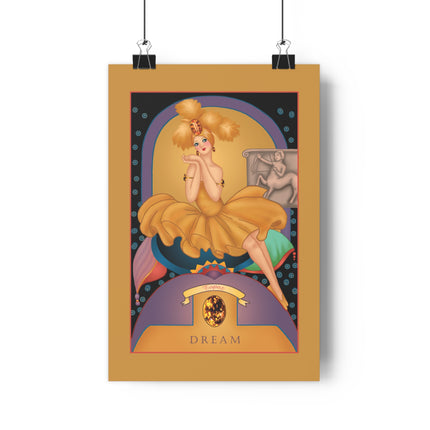 November & Topaz (from the Gem Series) by Sofia Chiostri Giclée Art Print
