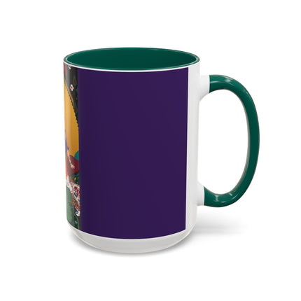 The Jewel Pavilion Colorful Mug (11oz, 15oz) – Royal Elegance, Peacock Beauty & Jewel-Toned Splendor