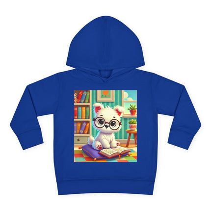 Little Scholar Pup Toddler Pullover Fleece Hoodie