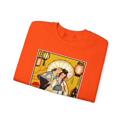Golden Embrace Heavy Blend™ Crewneck Sweatshirt