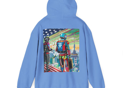 NSA Cyber Punk Computer Hacking Team – Heavy Blend™ Hooded Sweatshirt