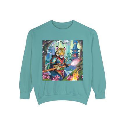 Cyberpunk Leopard Sweatshirt
