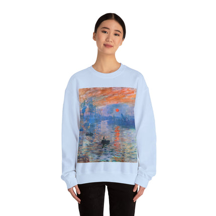Sunrise by Claude Monet Heavy Blend™ Crewneck Sweatshirt