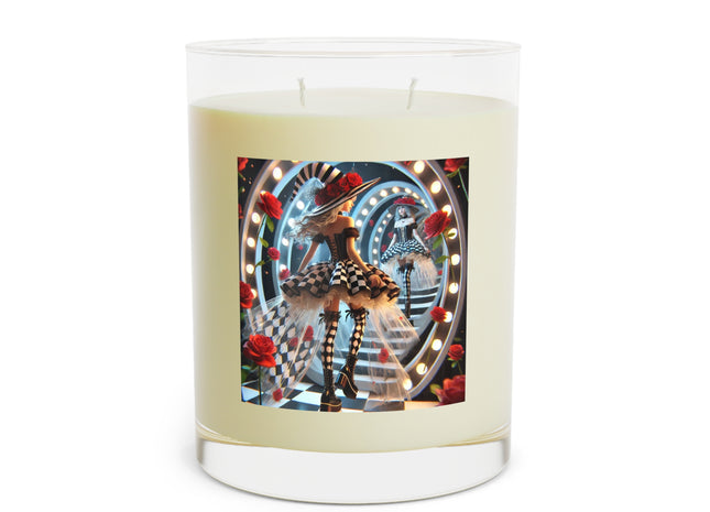 Halloween Witch Through the Mirror Scented Candle - Full Glass, 11oz