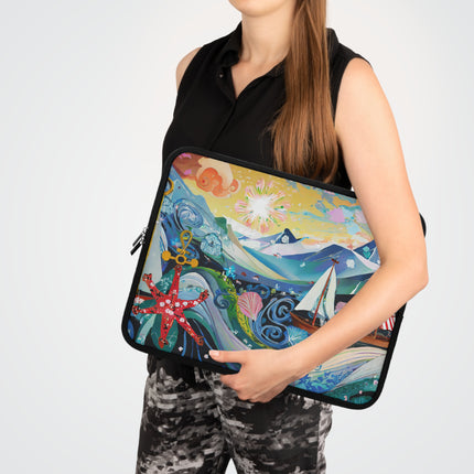 Nautical Patterns Laptop Sleeve