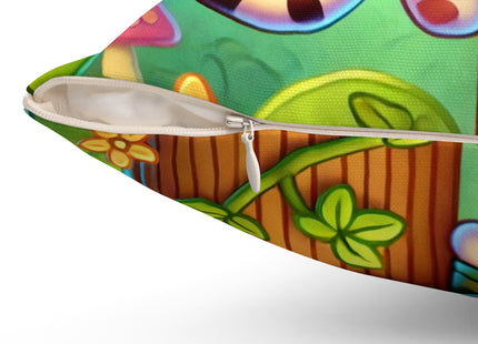 Stealthy Stripes Spun Polyester Square Pillow