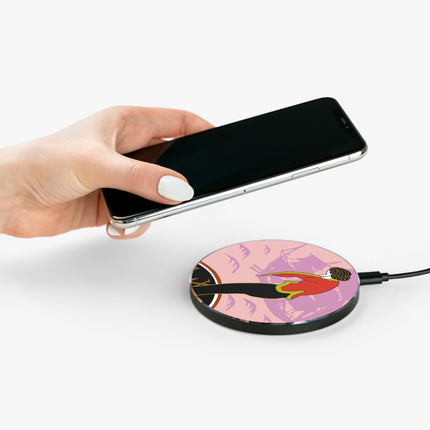 Woman Waiting for her Beloved at 1:59 by Kobayashi Wireless Charger