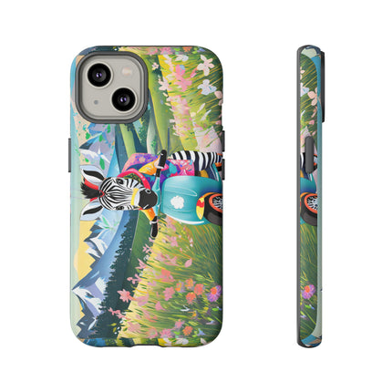 Stripes on Wheels Phone Cases