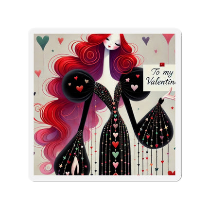 To My Valentine Die-Cut Magnets (5 Sizes)