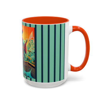 Skeleton Crew of the Misty Seas Colorful Mugs (11oz, 15oz)