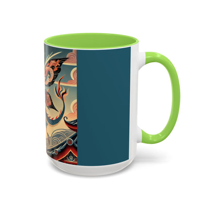 Dragon Fairy of the Temple Colorful Mugs (11oz, 15oz)