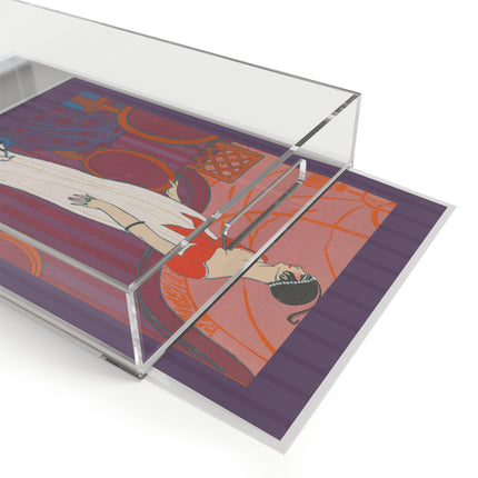 L’Entracte by Georges Lepape Acrylic Serving Tray