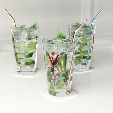 Hummingbird by Paul Gervais Glass, 16oz