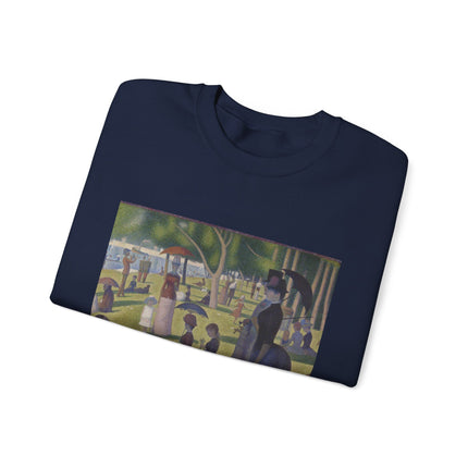 A Sunday on La Grande Jatte by Georges Seurat Heavy Blend™ Crewneck Sweatshirt