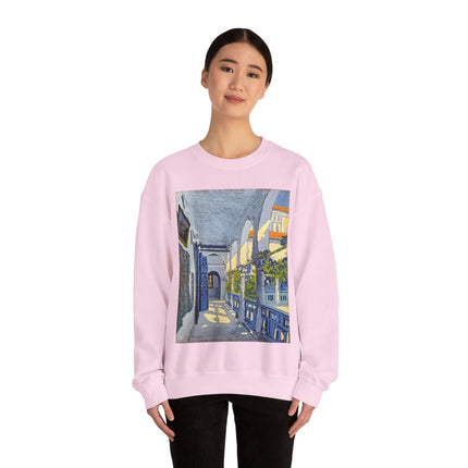 Gallery of a Moroccan Riad by George Gaudion Heavy Blend™ Crewneck Sweatshirt
