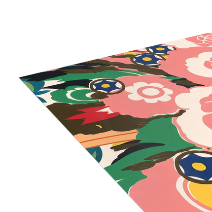 🌸🐦 The Girl Of The Little Birds Postcards With Envelopes – Art Deco Floral Whimsy