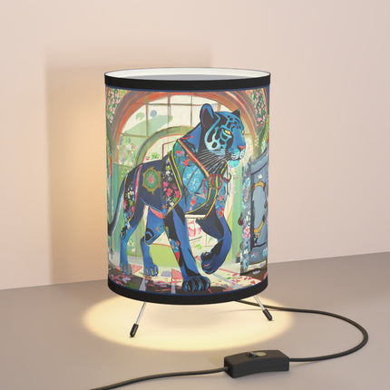 Cyber Panther's Hunt Tripod Lamp