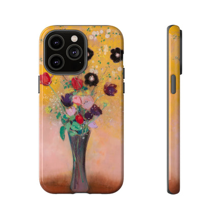 Vase of Flowers by Odilon Redon Phone Cases