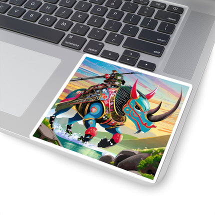 Bio-Mech Beast Kiss-Cut Stickers (4 Sizes)