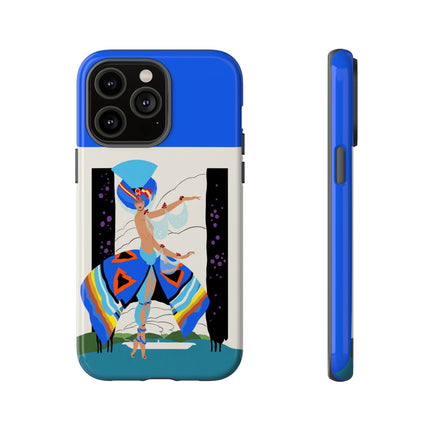 Exotic Dancer Phone Case – Vibrant Performance & Art Deco Flair
