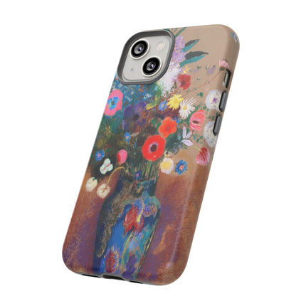 Bouquet of Flowers by Odilon Redon Phone Cases