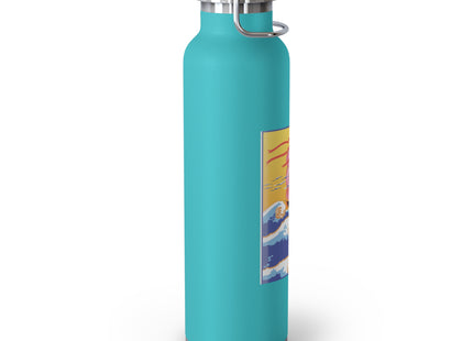 Golden Seas and Whimsical Dreams Copper Vacuum Insulated Bottle, 22oz