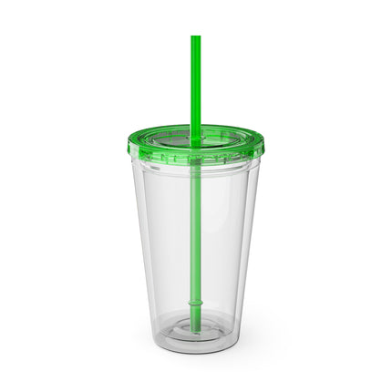 Firefly Dance on Wheels Sunsplash Tumbler with Straw, 16oz