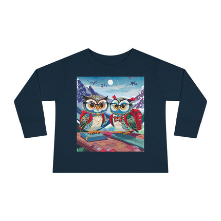 Whimsical Wise Ones Toddler Long Sleeve Tee