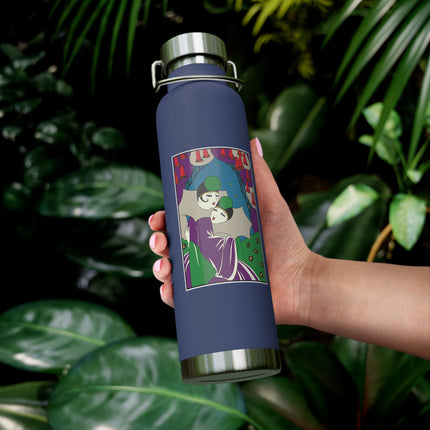 Two Pierrots Copper Vacuum Insulated Bottle, 22oz