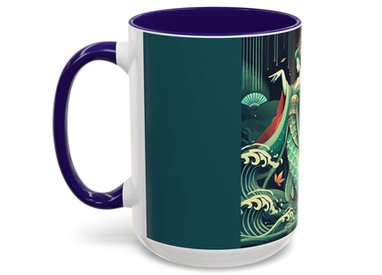 Mermaid Queen Rising from the Deep Colorful Mugs (11oz, 15oz)