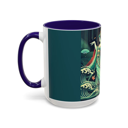 Mermaid Queen Rising from the Deep Colorful Mugs (11oz, 15oz)