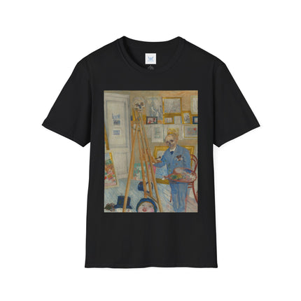 The Skeleton Painter by James Ensor Softstyle T-Shirt