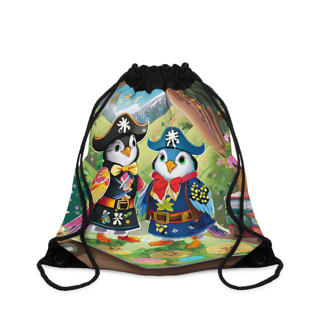 Ahoy, Matey! Drawstring Bag