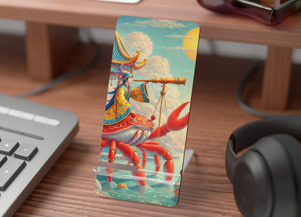 The Celestial Crab Navigator Mobile Display Stand for Smartphones