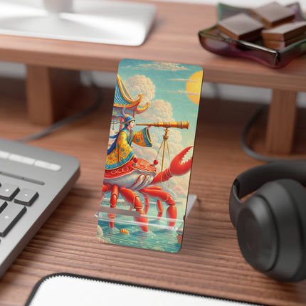 The Celestial Crab Navigator Mobile Display Stand for Smartphones
