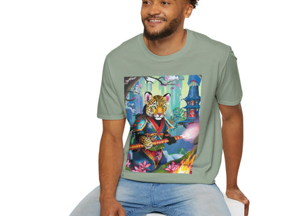 Cyberpunk Leopard Softstyle T-Shirt