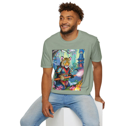 Cyberpunk Leopard Softstyle T-Shirt