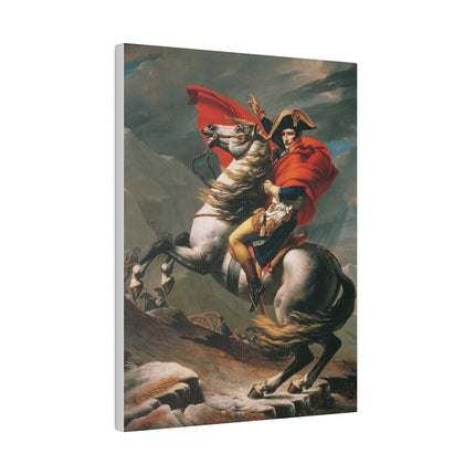Napoleon Crossing the Alps by Jacques-Louis David Matte Canvas, Stretched, 0.75"