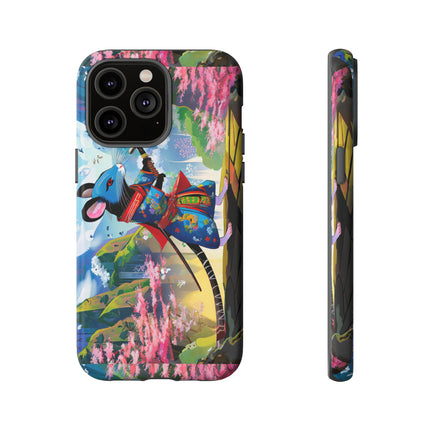 Cyber Samurai Rat Phone Cases