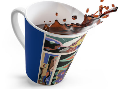 Collection decors et couleurs Pl.03 by Georges Valmiers Latte Mug
