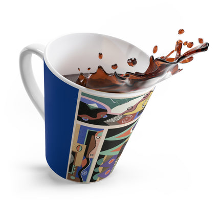 Collection decors et couleurs Pl.03 by Georges Valmiers Latte Mug
