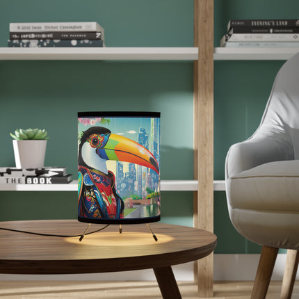 Cyber Toucan Chic Tripod Lamp