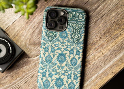 Arabic Art Pattern, Plate No. 20, by Emile Prisse d’Avennes Phone Cases