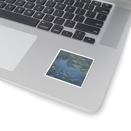 Water Lilies by Claude Monet Kiss-Cut Stickers (4 Sizes)