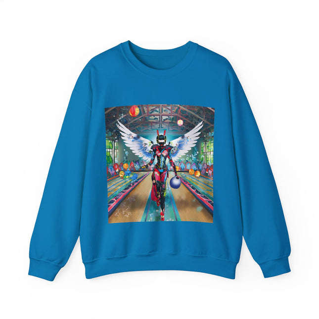Samurai Robot Angels Unisex Heavy Blend™ Crewneck Sweatshirt