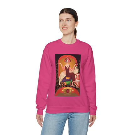 January & Garnet (from the Gem Series) by Sofia Chiostri Heavy Blend™ Crewneck Sweatshirt