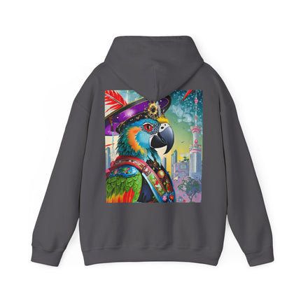 The Parrot Aristocrat – Heavy Blend™ Hooded Sweatshirt